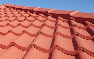 Row Green tile and slate roof replacement